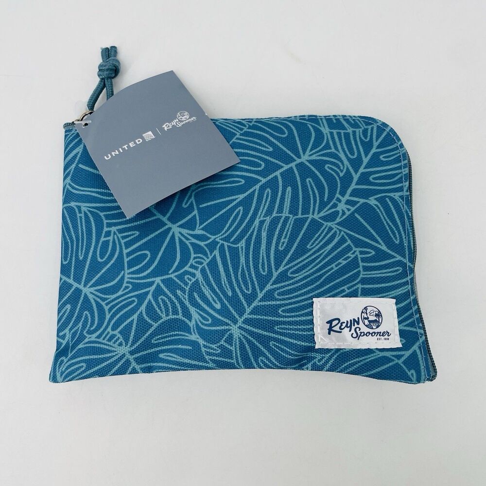 United Airlines Reyn Spooner Polaris Amenity Travel Kit 2026 Hawaiian NEW Seal
